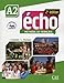Echo Niveau A2 Eleve + Portfolio + DVD 2ed (French Edition)