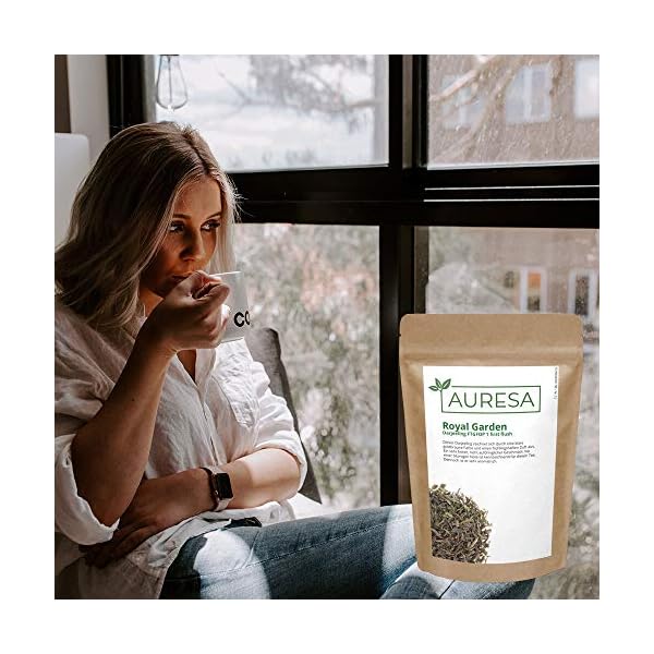 AURESA Schwarztee Royal Garden | Sanfter first flush Darjeeling | Sehr gut auch für Tee Neulinge geeignet – Bild 4