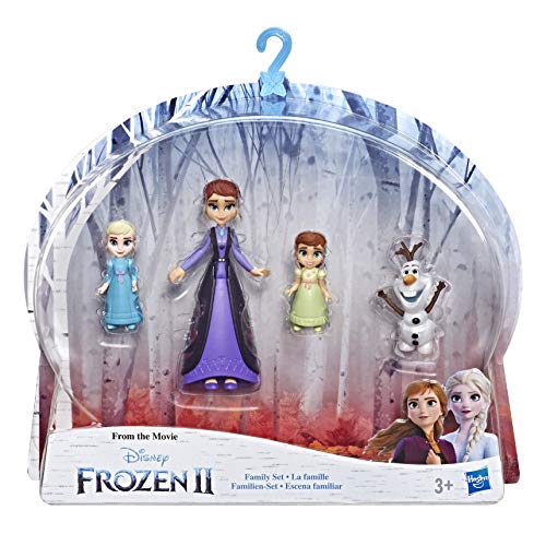 Disney Die Eiskönigin Familien-Set ELSA und Anna mit Königin Iduna und Olaf – Bild 2