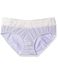 Warner 's para mujer no pinzamientos sin problemas Panty de encaje Hipster