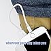 SGIN iPhone Cable,3Pack 8 inches Short Nylon Braided Cord Lightning Cable Certified to USB Charging Charger for iPhone 7,7 Plus,6S,6 Plus,SE,5S,5,iPad,iPod Nano 7 - White
