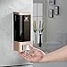 Anself Wall Mount Manual Soap Dispenser Single Bottle 500ml (Silver)