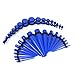 BodyJ4You 36PC Gauges Kit Royal Blue Acrylic Taper Plug 14G-00G Ear Stretch O-Rings Body Piercing