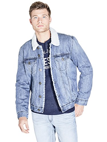GUESS Factory Men's Skyes Denim Jacket 