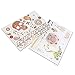 NUOLUX Temporary Tattoos Flash Tattoos 10 Sheets Waterproof