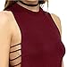 Haola Women's Sleeveless Tank Tops Side Holes Juniors Vests