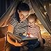WINCHY Book Light for Reading in Bed at Night, Upgraded Longer Reading Time Book Lamp with Bright Clip on LED, Double Use As Bookmark Ideal Gift for Kids Stocking Stuffers Christmas and Birthday