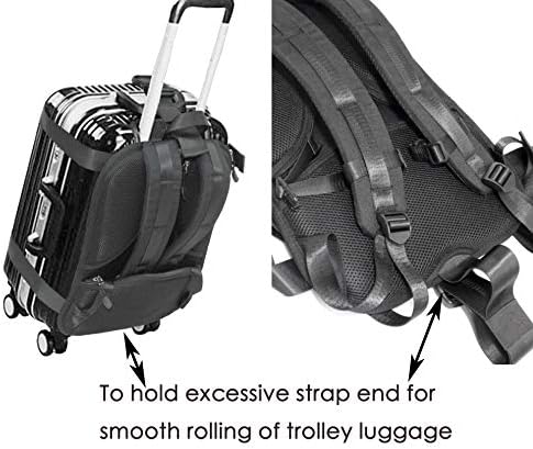 Suitcase with shoulder straps Clearance