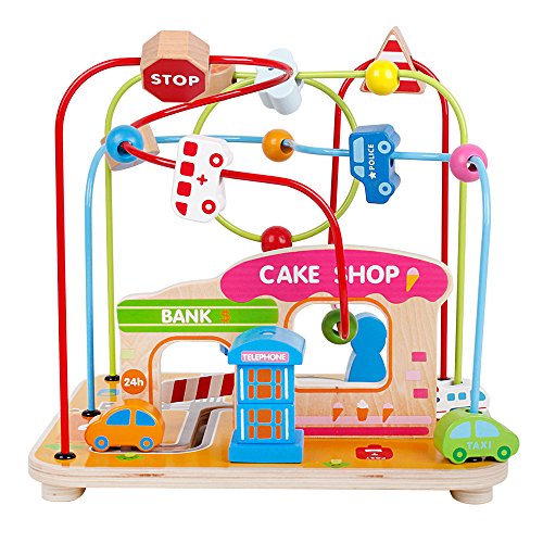 6 Wooden+Traffic+Coaster+Educational+Toddlers