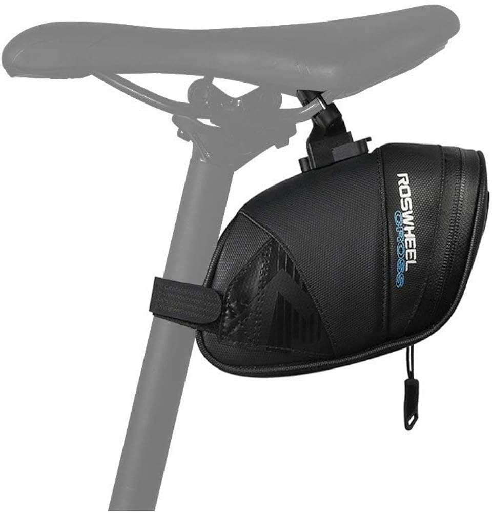WOTOW Rainproof Bicycle Saddle Bag, Waxed Under Seat Bike