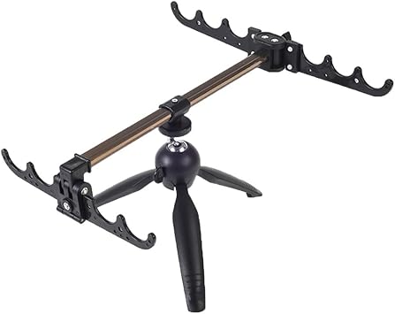 Amazon T Tooyful 釣り 竿 三脚 竿受け ロッド スタンド 竿かけ ホルダー 竿立て 折りたたみ 竿たて T Tooyful 竿掛け ロッドホルダー