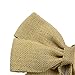 Aokbean Set of 2 Burlap Bows 11