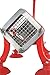 VIVO Commercial Grade Red 1/2 inch French Fry Cutter with Suction Feet, Potato Slicer, 1/2 inch Blade (CUTR-F12)