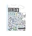 Ooly, Color-In' Book, Travel Size, Urban Cities, 24 Pages (118-167)