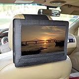 Car Headrest Mount Holder for DBPOWER 9.5" Portable DVD Player with Swivel and Flip Screen and Fits Other 9-9.5" Swivel Screen Portable DVD Player - Black
