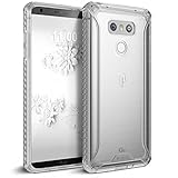 Poetic Affinity Slim Fit for LG G6 Clear Case With Anti-Slip Side Grip and Reinforced Corner Protection Bumper for for LG G6 Clear/Clear