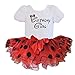 Birthday Girl T-Shirt with Polka Dot Tutu 2 pcs Set