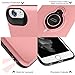iPhone 6s Case with Ring Holder Kickstand Function, 360 Degree Rotating Ring Holder Grip Case for iPhone 6s, Ultra Slim Thin Hard Cover for iPhone 6s/6 (4.7inch) (Pink)