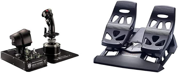 Amazon.com: ThrustMaster Hotas Warthog PC Bundle with TFRP Rudder (PS4