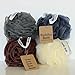Buddha Bath Luxury Eco-Friendly Clean Mesh Bath Sponges 4 Pack Individually wrapped- Loofah - Lufa -luffa - Shower Pouf Ball - Sophisticato Color Pack