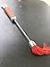 Grill Beast 17-Inch Silicone BBQ Basting Mop – Heavy-Duty Stainless Steel and Wood Construction with Specially Designed Extra Silicone Head for Holding More Sauce and Efficient Mopping