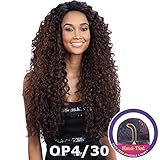 FreeTress Equal Lace Deep Invisible L Part Lace Front Wig - KITRON (2 Dark Brown) by FREETRESS EQUAL