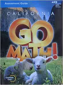Go math kindergarten homework book picture