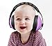 HearTek Small Baby / Kids Earmuffs Hearing Protection with Travel Bag - Adjustable Padded Defender Noise Protector / Reduction - Soundproof Ear Muffs For Babies and Infants Toddlers Junior Children