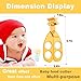OBloved Baby Food Scissor Cutter, Multifunction Masher Grinder Chopper Crusher, Home and Kitchen Food Slicer Shears, Safe Feeding Tool with Travel Storage Case, Perfect for Babies & Toddlers