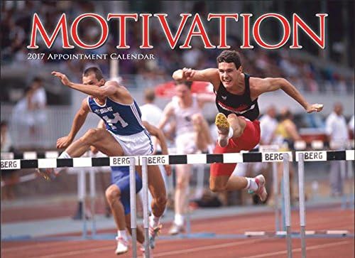 Motivation 2017 Wall Calendar - 18" x 11" (Open)