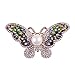 Teniu Animal Butterfly Brooch Rhinestone Crystal Brooch Diamond Brooch Pins Silver/Gold Plated