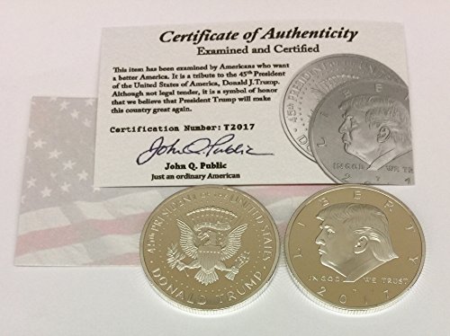 5 President+Inaugural+Commemorative+CERTIFICATE+AUTHENTICITY