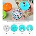 Pill Organizer Portable BPA-Free Pill Case with 360 Degree Rotation 7 Compartments Week Marks Pill Container Blue By iYaYoo