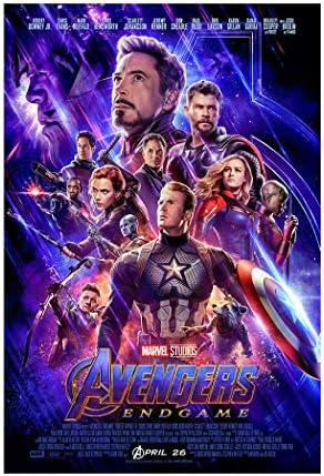Amazon Com Avengers Endgame Movie Poster 27 X40 With Metallic First Avenger 11x17 Print These Are Certified Poster Office Prints With Sequential Holographic Numbering For Authenticity Posters Prints
