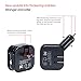 YUANBAI 2-In-1 Dual USB Wall Charger,Car Charger,Travel Charger Dual USB Port 5V 2.1A for iPhone 7 / 6s / 6 / Plus,Samsung Galaxy,Nexus,LG HTC and More