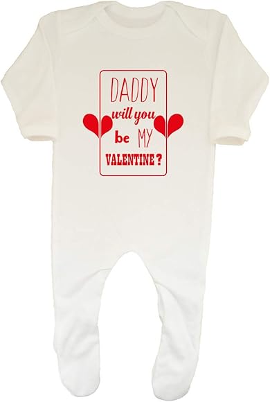 valentines sleepsuit