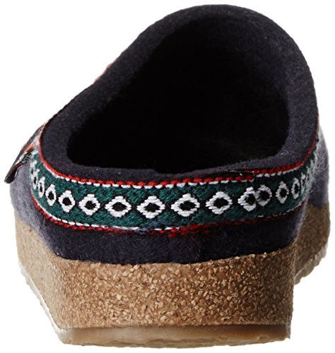 Haflinger Grizzly Franzl Kinder (Little Clog, Navy, 35 (US 4 Big Kid) M
