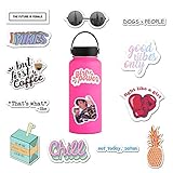 RipDesigns - 14 Feminist Stickers for Water Bottles, Laptops (Series 2)