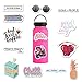 The Carefree Bee - 20 Feminist Stickers for Water Bottles, Laptops (Series 2)