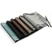 U'Artlines Placemat, Crossweave Woven Vinyl Placemat Washable Table Mats Brown
