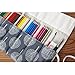 New Canvas Pencil Wrap Case, Pencils Roll Holder for 72 Colored Pencils (NO Pencils Included), Crochet Hooks and Gadgets, Tree, 72 Capacity