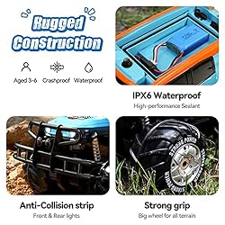 Ruko 1601AMP Amphibious RC Trucks, 1:10 Large