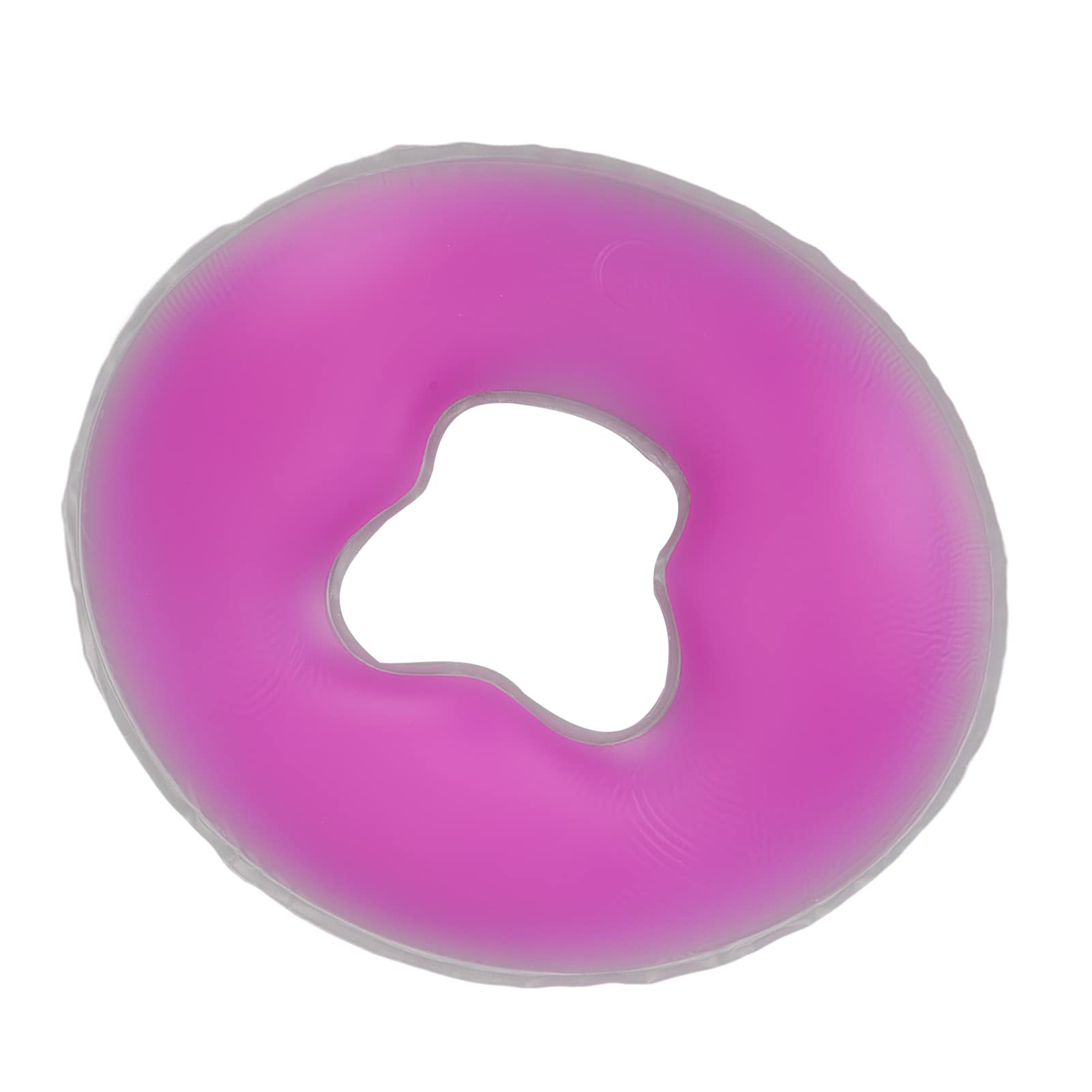 HURRISE Soft Massage Face Relax Pillow, Silicone Body Pillow Salon Face Pillow, Soft Bottom Face Relax Pad for Beauty Salon Table Neck Pillow Spa