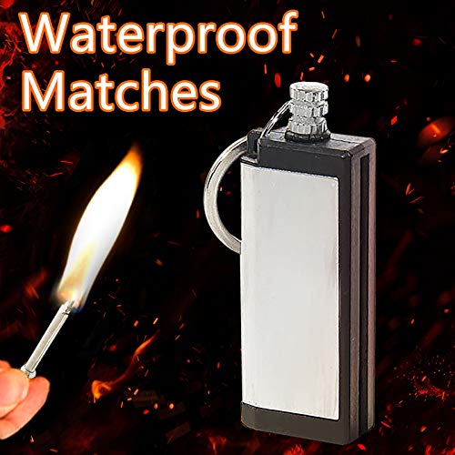 SmallYin Fire Starter Matchstick Lighter Flint Metal for Home and