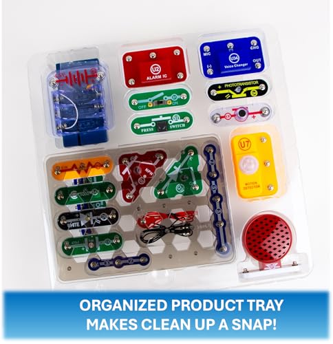 Snap Circuits Spy Kit | 25+ Activities | STEM Educational Toy for Kids 7 +