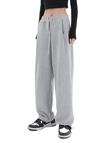 Womens Wide Leg Sweatpants Casual Loose Yoga Pants Comfy Lounge