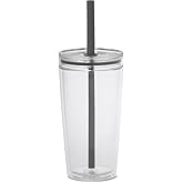 MiiR Everywhere Straw Tumbler 16oz - Durable Double Wall Tumbler with Lid and Straw, Lightweight, Shatter-Resistant, Perfect for On-the-Go Sipping