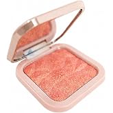 Sunshine &amp; Glitter Coral Gold Highlighter Shimmer Compact - Face Highlighter Makeup, Luminizer Powder for Glow, Contour &amp; Highlight, Radiant Shimmer Finish for Everyday Beauty