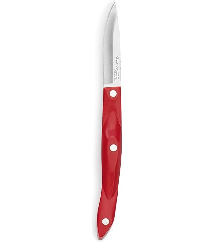 Amazon.com: CUTCO Model 1721 Trimmer with RED handle.4.9  Cutco 1721 KH Trimmer Knife Serrated Blade Classic Brown Swirl Handle 10\