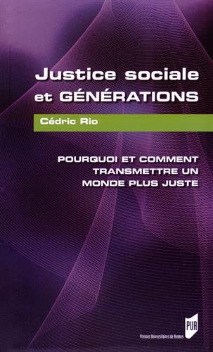 Justice sociale et générations